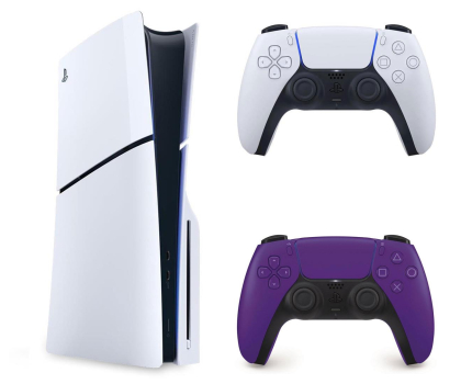 Konsola PS5 Sony PlayStation 5 Slim + DualSense Galactic Purple